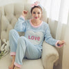 Image of 2019Autumn Winter Pajamas Cartoon Thick Warm Women Sleepwear Flannel Women Pajamas Sets Cute Animal Female Homewear M L XL XXL