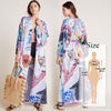 Image of 2020 Bohemian Printed Cover-ups Sexy Summer Beach Dress Cotton Tunic Women Beachwear Swimsuit Cover Up Bikini Wrap Sarongs Q675