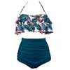Image of 2020 New Bikinis Women Swimsuit High Waist Bathing Suit Plus Size Swimwear Push Up Bikini Set Vintage Beach Wear Biquini