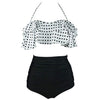 Image of 2020 New Bikinis Women Swimsuit High Waist Bathing Suit Plus Size Swimwear Push Up Bikini Set Vintage Beach Wear Biquini
