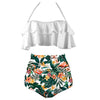 Image of 2020 New Bikinis Women Swimsuit High Waist Bathing Suit Plus Size Swimwear Push Up Bikini Set Vintage Beach Wear Biquini