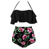 Image of 2020 New Bikinis Women Swimsuit High Waist Bathing Suit Plus Size Swimwear Push Up Bikini Set Vintage Beach Wear Biquini