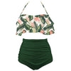 Image of 2020 New Bikinis Women Swimsuit High Waist Bathing Suit Plus Size Swimwear Push Up Bikini Set Vintage Beach Wear Biquini