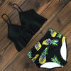 Image of 2020 New Sexy High Waist Bikini Swimwear Women Swimsuit Push Up Ruffle Bathing Suit Biquini Plus Size Swimwear Female Beach Wear