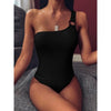 Image of 2020 Print Floral One Piece Swimsuit Women Padded Swimwear Bandage Cut Out Mnokini Bathing Suit Plus Size Swimwear XXXL