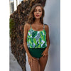 Image of 2020 Push Up Tankini Set Swimsuit Women Swimwear Plus Two Piece Suits Print Bathing Suit Beach Wear Swim Maillot De Bain Female