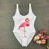 Image of 2020 Sexy Backless Retro V Neck Print Push Up Padded High Waist Swimwear one piece swimsuit Beachwear Sunbathing Monokini
