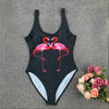 Image of 2020 Sexy Backless Retro V Neck Print Push Up Padded High Waist Swimwear one piece swimsuit Beachwear Sunbathing Monokini
