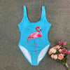 Image of 2020 Sexy Backless Retro V Neck Print Push Up Padded High Waist Swimwear one piece swimsuit Beachwear Sunbathing Monokini