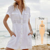Image of 2020 Summer Women Beach Wear Cover-ups White Cotton Tunic Bikini Wrap Skirt Swimsuit Cover Up Bath Dress Sarong plage pareo Q718