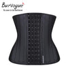 Image of 25 Steel Boned Latex Corset Burvogue Women Waist Control Corset and Bustier Underbust Waist Trainer Corset Slimming Shaper