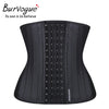 Image of 25 Steel Boned Latex Corset Burvogue Women Waist Control Corset and Bustier Underbust Waist Trainer Corset Slimming Shaper
