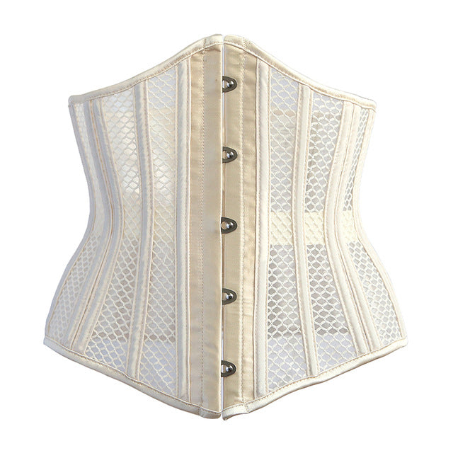 26 Steel Bones Body Shapers Girdles Mercerized Fabric Waist Trainer Corset Cleavage Tops Body Shaper Slimming Body Waist