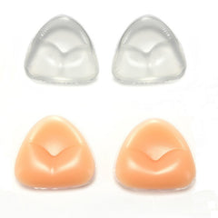 2PCS Swimwear Self Adhesive Breast Petals Nipple Cover Pasties Chest Paste Silicone Inserts bikini Pads Sponge Women Push Up Bra