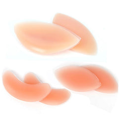 2pcs=1pair Silicone Women's Swimsuits Bikini Bra Pads Push Up Breast Enhancer Swimwear Removeable Invisible Women Bra Pads