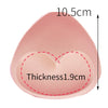 Image of 2pcs 1pair Women Intimates Accessories Sponge Swimsuit Breast Push Up Bra Padding Chest Enhancers Bra Foam Insert Chest Cup
