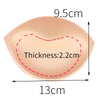 Image of 2pcs 1pair Women Intimates Accessories Sponge Swimsuit Breast Push Up Bra Padding Chest Enhancers Bra Foam Insert Chest Cup