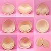 Image of 2pcs 1pair Women Intimates Accessories Sponge Swimsuit Breast Push Up Bra Padding Chest Enhancers Bra Foam Insert Chest Cup