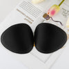 Image of 3 Pairs/Lot Sponge Push Up Enhancer Chest Cups Breast Bikini Swimwear Triangle Bra White Pads Woman Black Inserts for Swimsuit