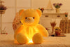 Image of 32/50cm Big Colorful Glowing Teddy Bear Luminous Plush Toys Kawaii Light Up Led Teddy Bear Stuffed Toys Doll Kids Christmas Gift