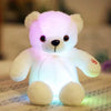 Image of 32/50cm Big Colorful Glowing Teddy Bear Luminous Plush Toys Kawaii Light Up Led Teddy Bear Stuffed Toys Doll Kids Christmas Gift