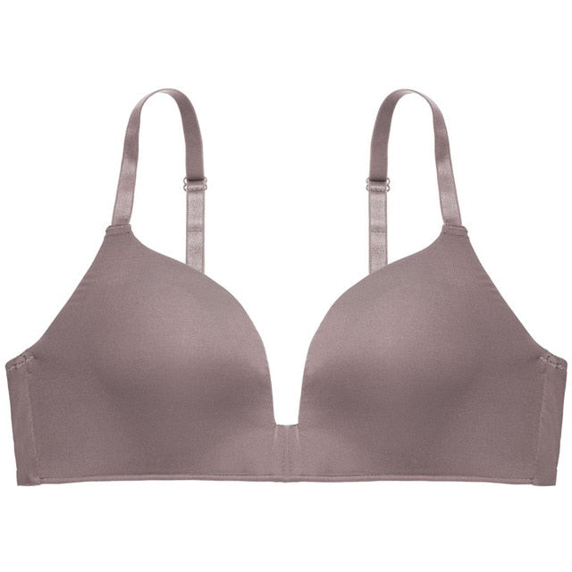 6 Colors Seamless Sexy Bra For Women Bralette Wire Free Push Up Bra Brassiere Female Underwear Lingerie fitness Intimates 2019