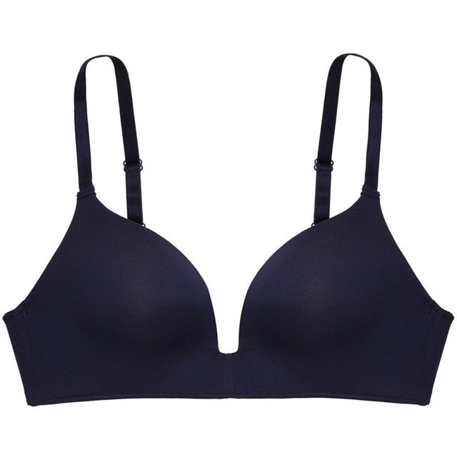 6 Colors Seamless Sexy Bra For Women Bralette Wire Free Push Up Bra Brassiere Female Underwear Lingerie fitness Intimates 2019
