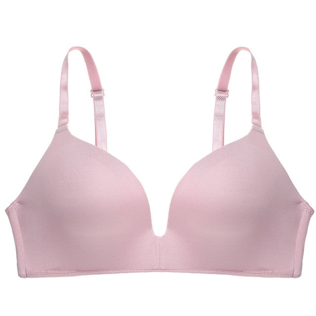 6 Colors Seamless Sexy Bra For Women Bralette Wire Free Push Up Bra Brassiere Female Underwear Lingerie fitness Intimates 2019