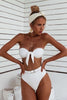 Image of AIUJXK Fashion 2019 Leopard Snake Print Bandage Bow Lingerie Biquini Women Sexy High Waist Bra Set  Ladies 2 Piece Swimsuit