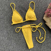 Image of Aartiee Neon bikini 2019 Push up Sexy Brazilian bikini set triangle bathers woman swimwear Micro swimsuit female string biquini