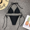 Image of Aartiee Neon bikini 2019 Push up Sexy Brazilian bikini set triangle bathers woman swimwear Micro swimsuit female string biquini