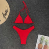 Image of Aartiee Neon bikini 2019 Push up Sexy Brazilian bikini set triangle bathers woman swimwear Micro swimsuit female string biquini