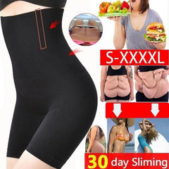 Amazing! Women Lose Weight Fat Burning High Waist Underwear Shaping Underpants Seamless Tummy Control Body Shapers Corset Underw