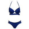 Image of Andzhelika Bikinis Women Bandage Swimsuit Bikini 2020 Sexy Push Up Swimwear Low Waist Bathing Suit Halter Bikinis Suit Swim