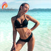 Image of Andzhelika Bikinis Women Bandage Swimsuit Bikini 2020 Sexy Push Up Swimwear Low Waist Bathing Suit Halter Bikinis Suit Swim