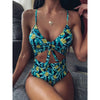 Image of Ashgaily 2020 New One Piece Swimsuit Sexy Cartoon Printed Swimwear Women Bathing Suit Beach Backless Monokini Swimsuit Female