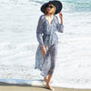 Image of Ashgaily Sexy Beach Cover Up Print Bikini Cover-ups Beach Women Beachwear Female Swimsuit Cover Up Dress Swimwear Beach Tunic