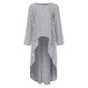 Image of Asymmetrical Tunic Tops Women's Blouse Spring Chemise 2019 ZANZEA Pleated Long Sleeve Shirt Female Swallowtail Blusas Oversized