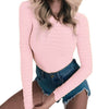 Image of Autumn Bodycon Mesh Bodysuits Feminino Mujer Sexy Stretchy Rompers Long Sleeve Women Body Streetwear Jumper Tops One Piece GV125
