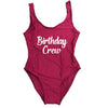 Image of Bachelorette Hen Party Birthday Girl Crew One Piece Swimsuit Sexy Beach Team Bathing Suit Monikini Halter Swimsuits Drop Ship