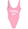 Image of Bachelorette Hen Party Birthday Girl Crew One Piece Swimsuit Sexy Beach Team Bathing Suit Monikini Halter Swimsuits Drop Ship