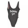 Image of Bachelorette Hen Party Birthday Girl Crew One Piece Swimsuit Sexy Beach Team Bathing Suit Monikini Halter Swimsuits Drop Ship