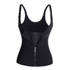 Image of Bafully Bodysuit Women Slimming Zipper Waist Trainer Cinta Modeladora Body Shaper Tummy Cincher Tank Corrective Shapewear Tops
