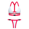Image of Bandeau swimsuit push up buckle swimwear women High waist bikini 2019 Sports bathing suit Summer bathers Brazil micro bikini new