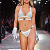 Image of Bandeau swimsuit push up buckle swimwear women High waist bikini 2019 Sports bathing suit Summer bathers Brazil micro bikini new
