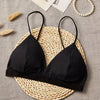 Image of Beauty Back Bra Sexy Deep V-Neck Solid Tube Top Summer Women Seamless Tank Top Underwear