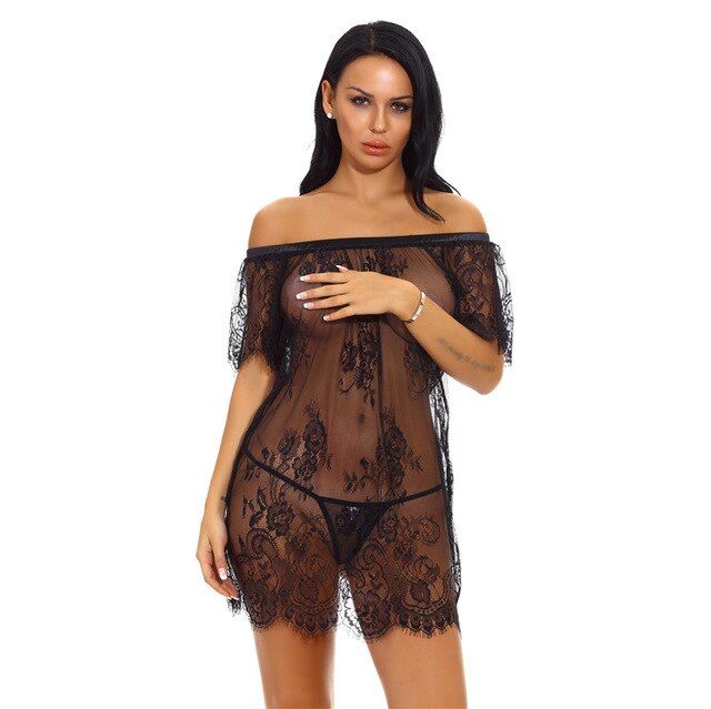 Bielizna Erotyczna Sexy Lingerie For Women sex Erotic Costumes Hot Baby Doll Porno Transparent Underwear Babydoll Pajamas Dress