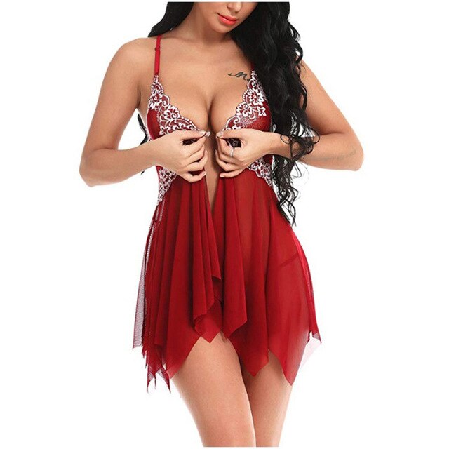Bielizna Erotyczna Sexy Lingerie For Women sex Erotic Costumes Hot Baby Doll Porno Transparent Underwear Babydoll Pajamas Dress