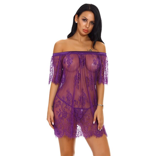 Bielizna Erotyczna Sexy Lingerie For Women sex Erotic Costumes Hot Baby Doll Porno Transparent Underwear Babydoll Pajamas Dress