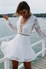 Image of Bikini Cover Up Lace Hollow Crochet Swimsuit Beach Dress Women 2018 Summer Ladies Cover-Ups Bathing Suit Beach Wear Tunic